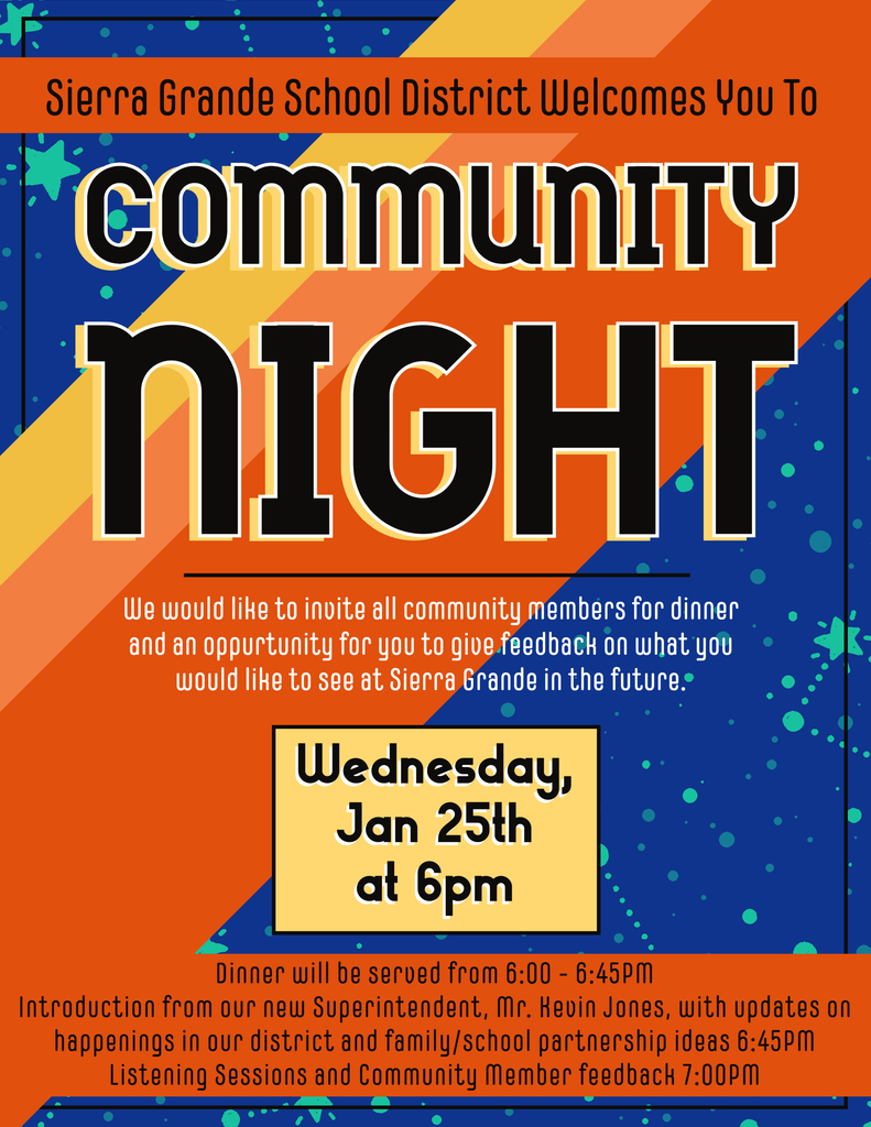 community night flyer