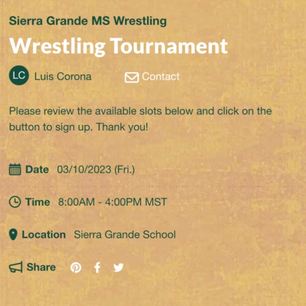 MS Wrestling Tournament